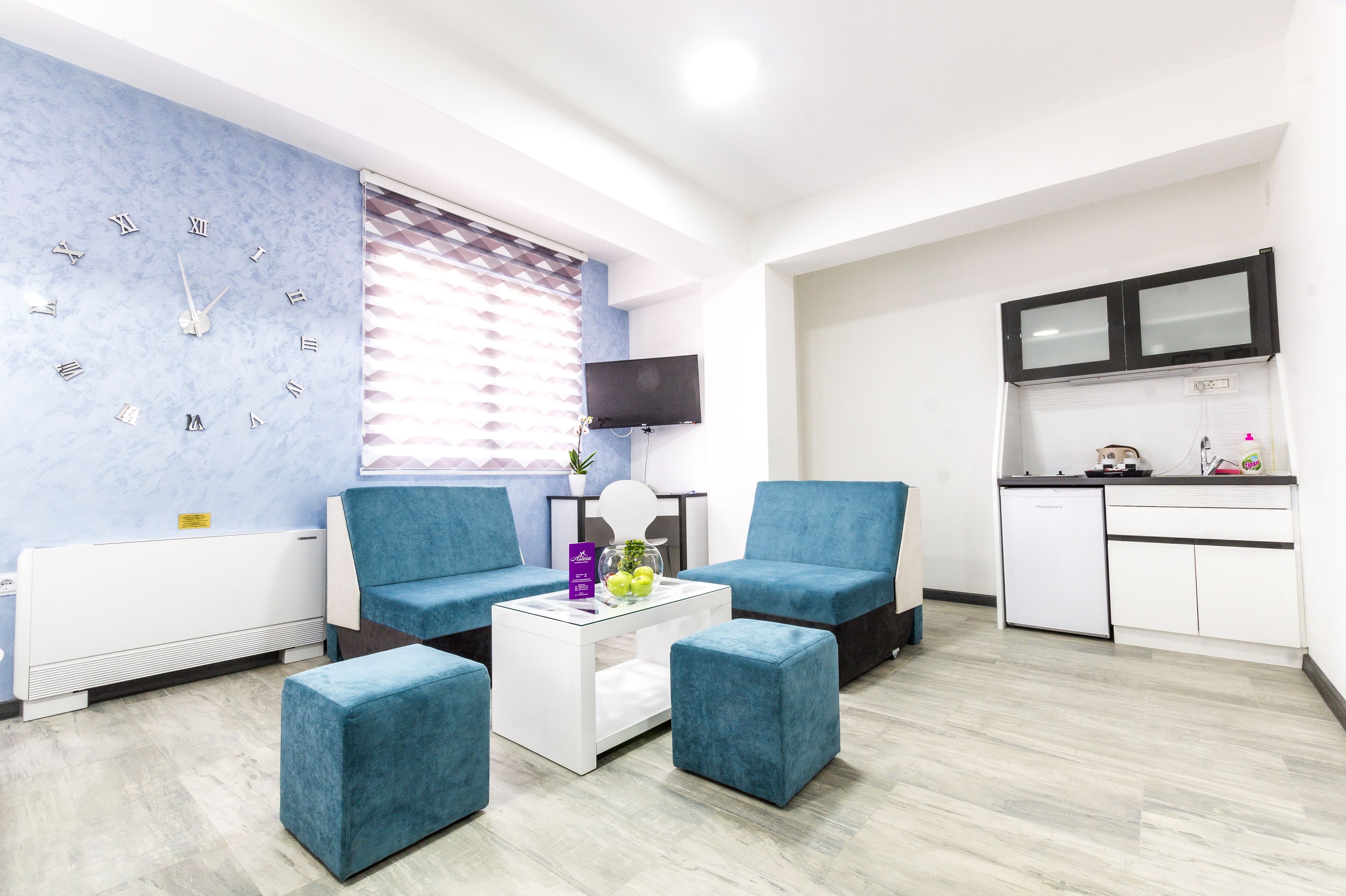 Superior Apartment City view | 高档床上用品、客房内保险箱、办公桌、免费 WiFi