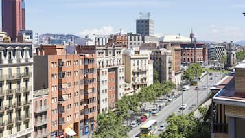 Vistas al campo desde el alojamiento