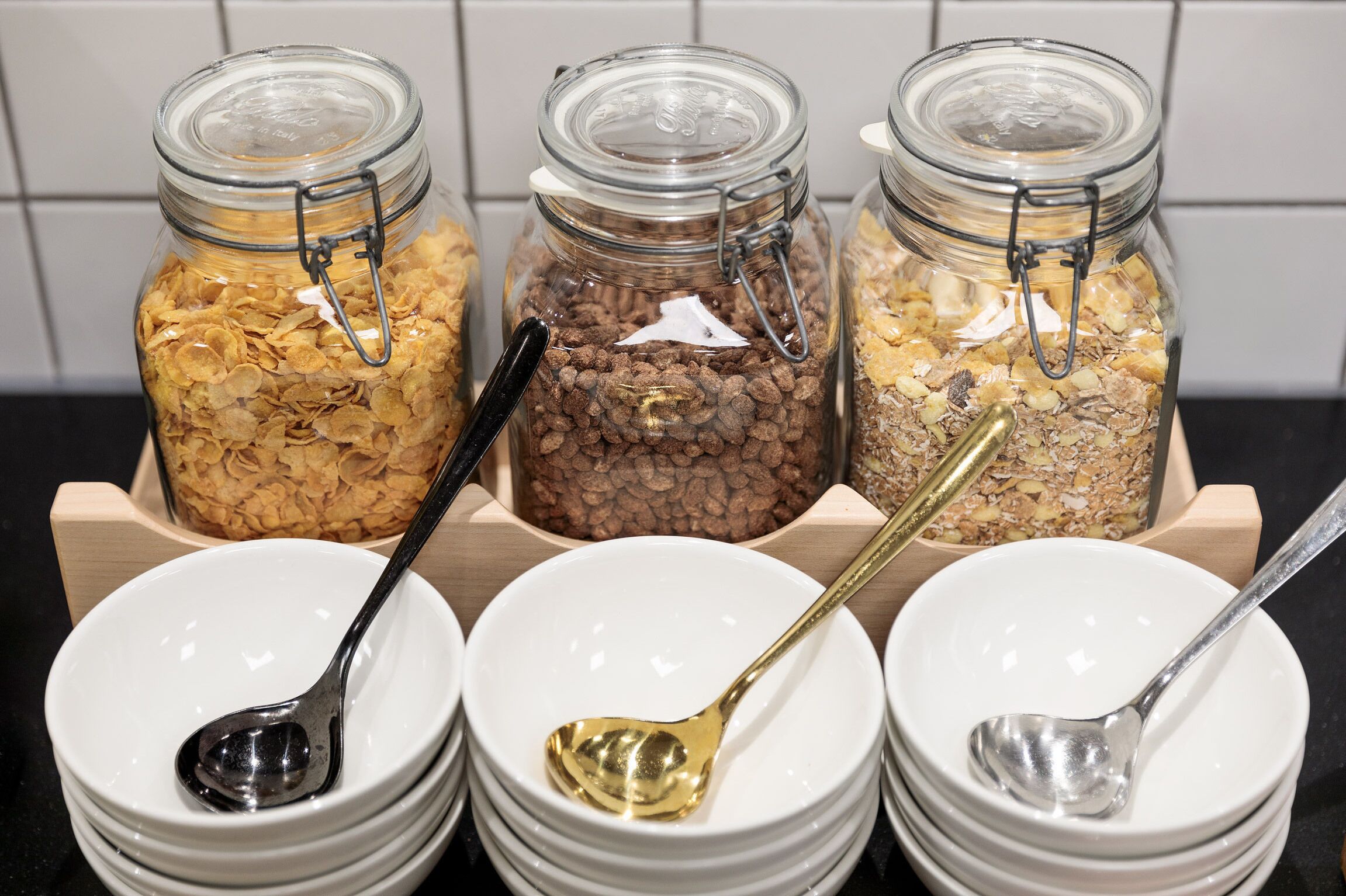 daily buffet breakfast (eur 15 per person)