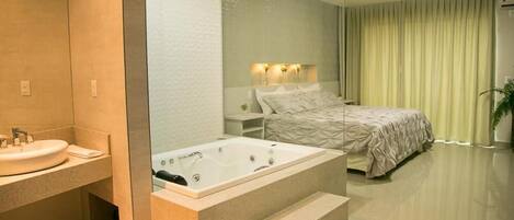 Select Comfort beds, minibar, blackout drapes, iron/ironing board