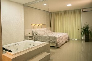 Select Comfort beds, minibar, blackout curtains, iron/ironing board