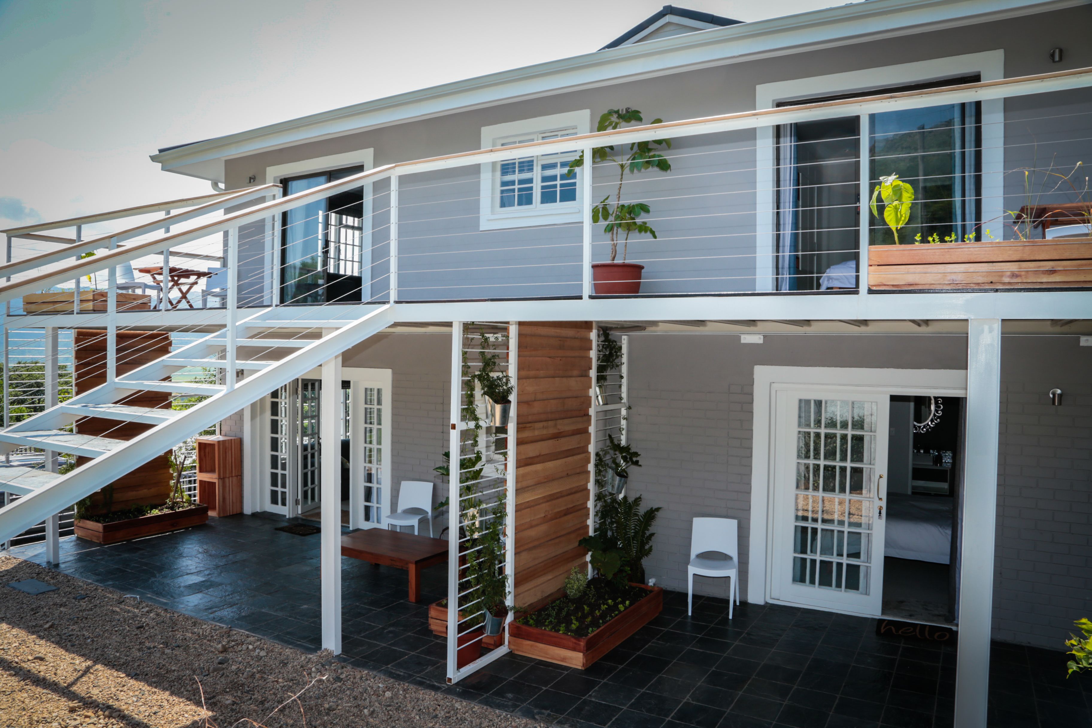 Fassade der Unterkunft