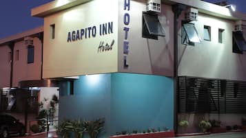 Front of property – evening/night