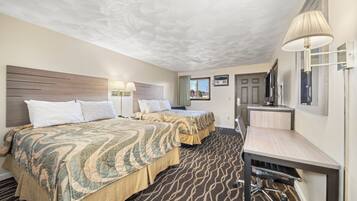 Standard Room, 2 Queen Beds | Premium bedding, desk, blackout drapes, free WiFi