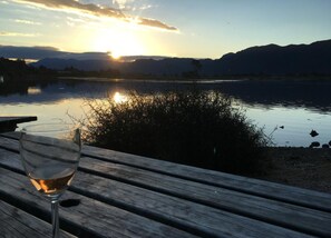 Vue depuis l’hébergement 