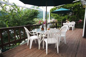 Double Room (Rigel) | Terrace/patio - Starvill Pension (Pyeongchang)