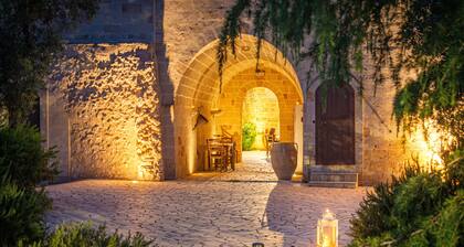 Chambre Familiale dans la Masseria des Pouilles Ă  partir de 1700 (salle familiale)