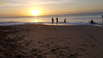 Beach nearby, beach towels