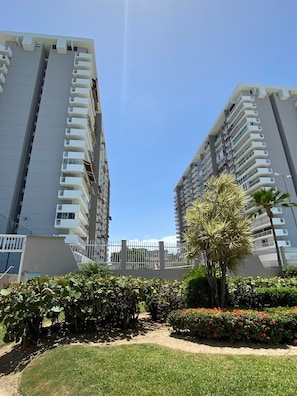 Property grounds - Beach Front Studio Isla Verde-Sea Dollar #1 (Carolina)