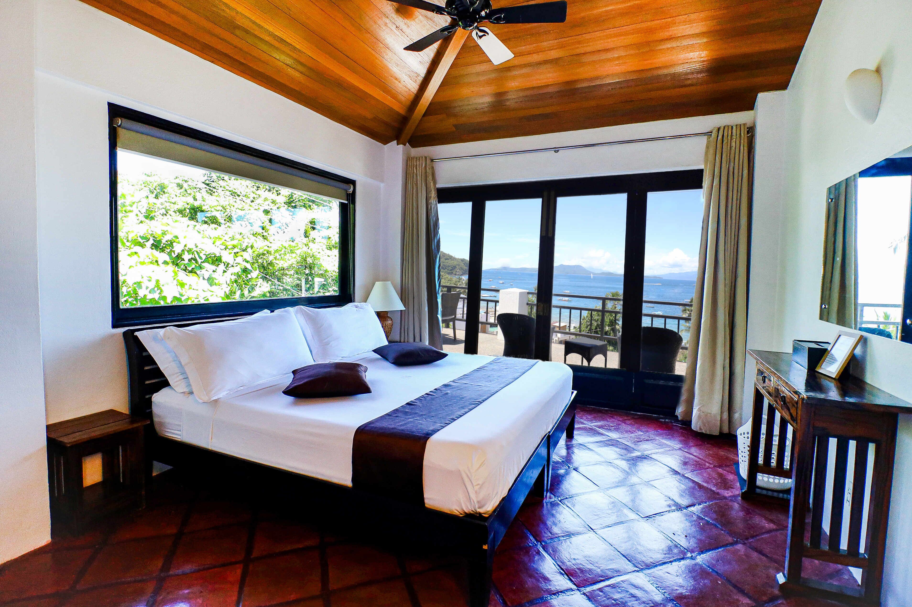 premium villa, 3 bedrooms, sea view | living area