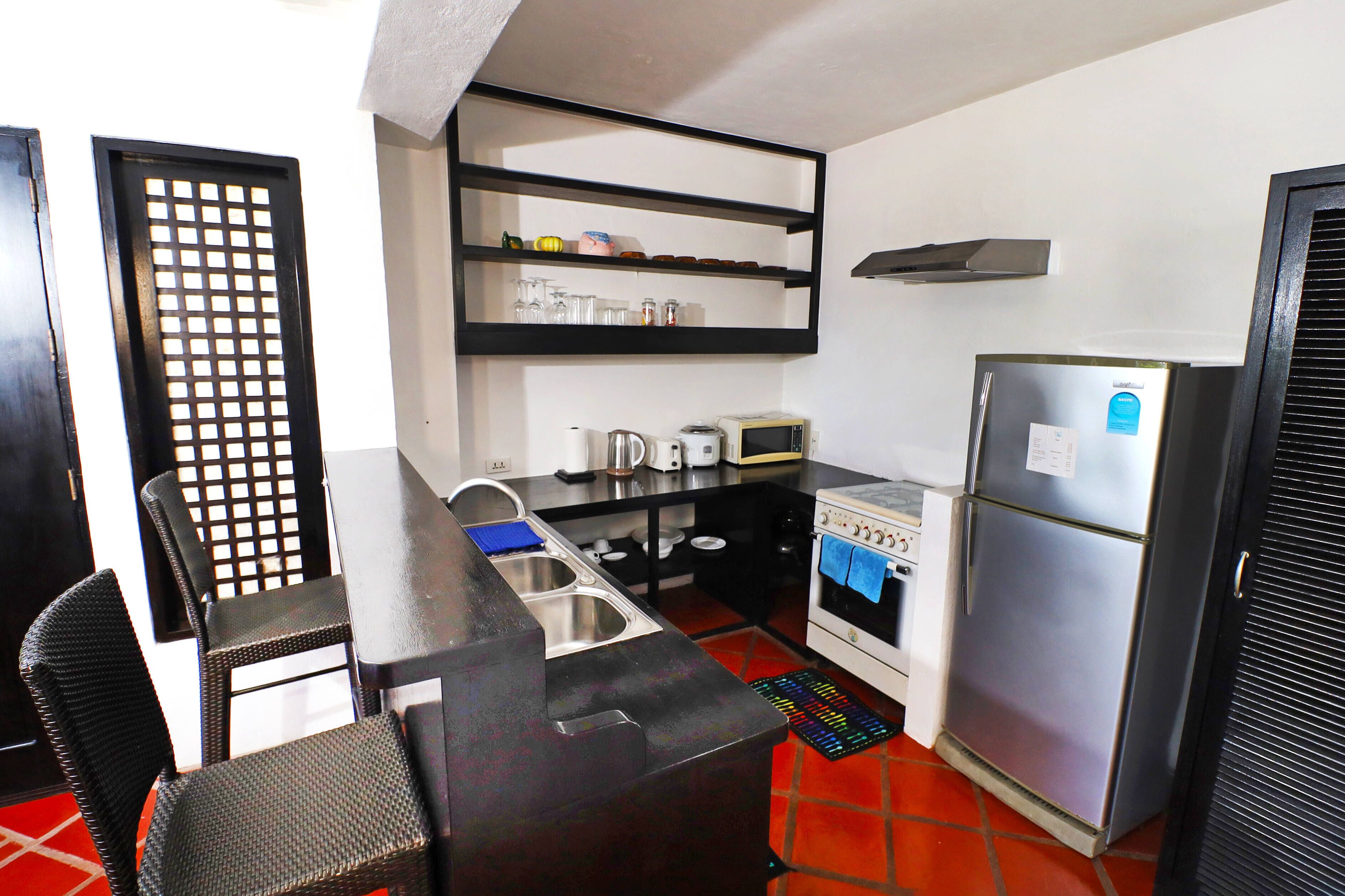 premium villa, 1 bedroom, sea view | private kitchen | coffee/tea maker, electric kettle