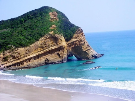 Beach. Tanegashima Iwasaki Hotel
