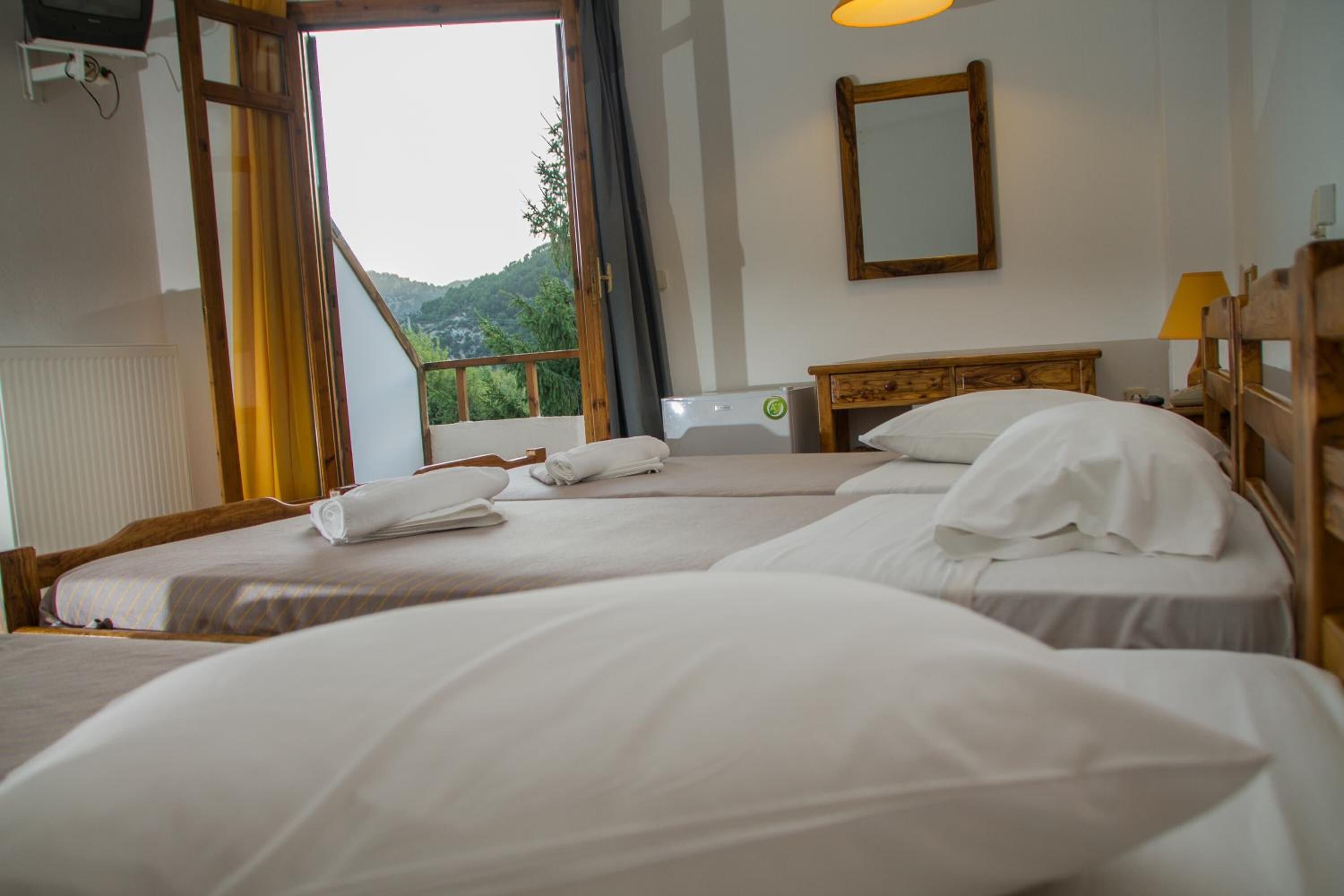 pillow-top beds, in-room safe, blackout curtains, soundproofing