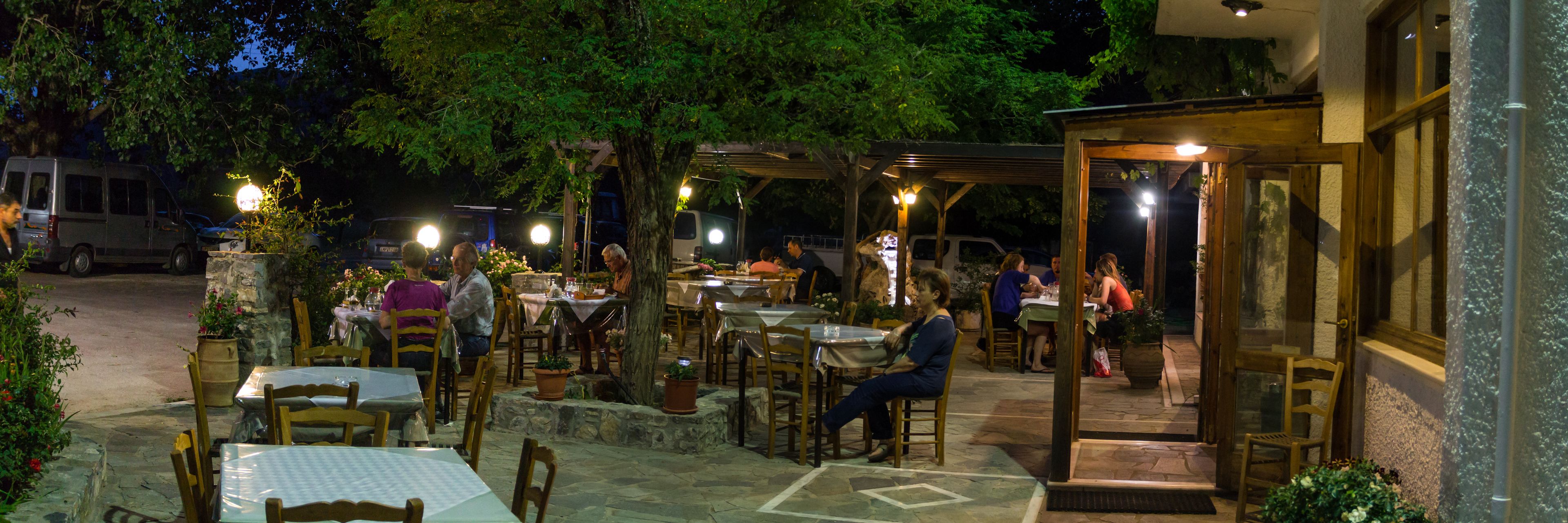 Breakfast, lunch, dinner served; Greek cuisine 