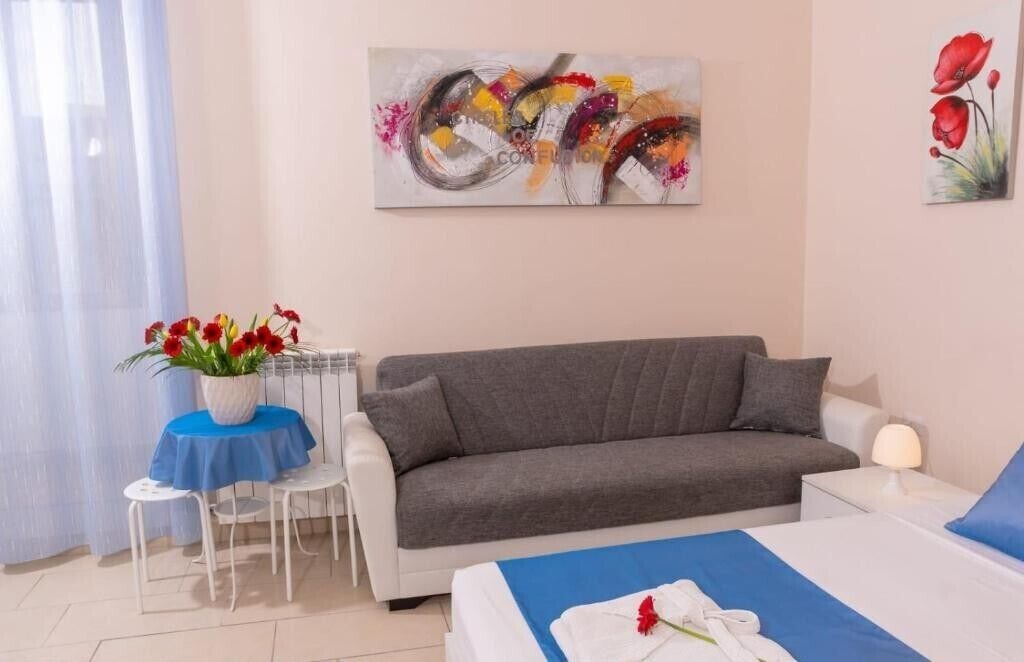 Chambre Double, salle de bains attenante | Literie hypoallergénique, couette en duvet d'oie