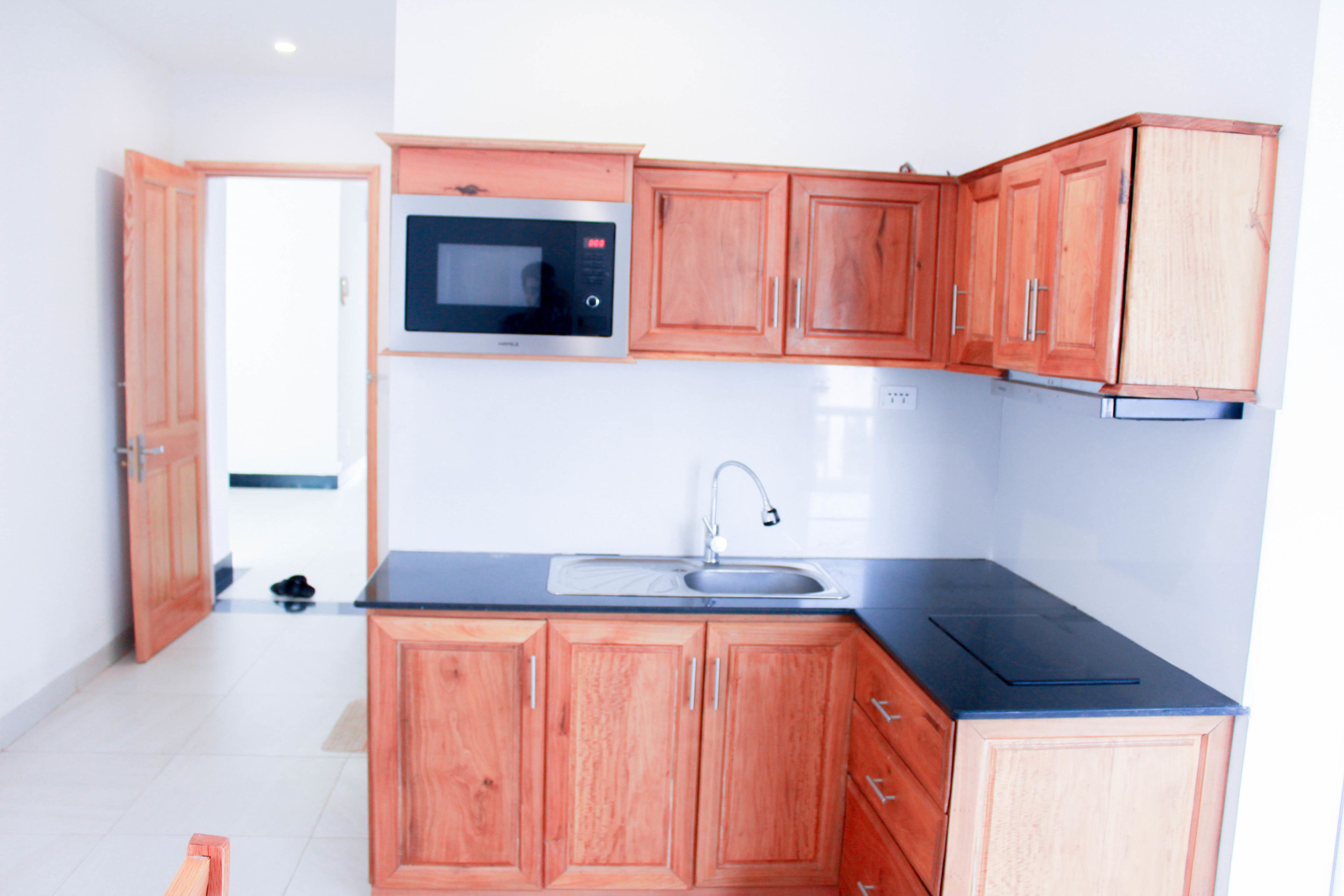 basic apartment | private kitchen | mini-fridge, electric kettle, eco-friendly cleaning products