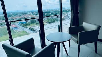 Suite Exécutive | Minibar, bureau, fer et planche à repasser, Wi-Fi gratuit