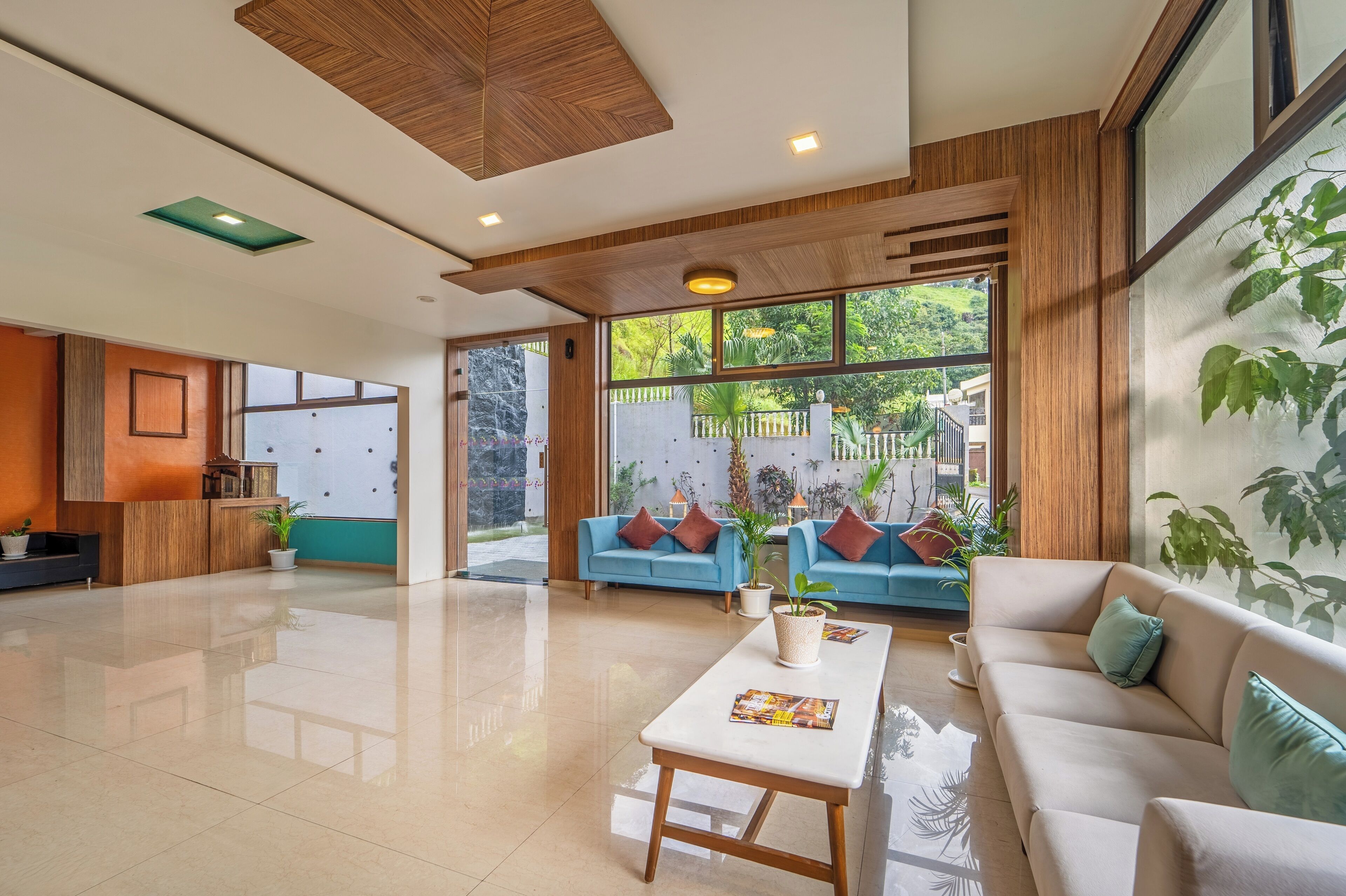 Lobby sitting area