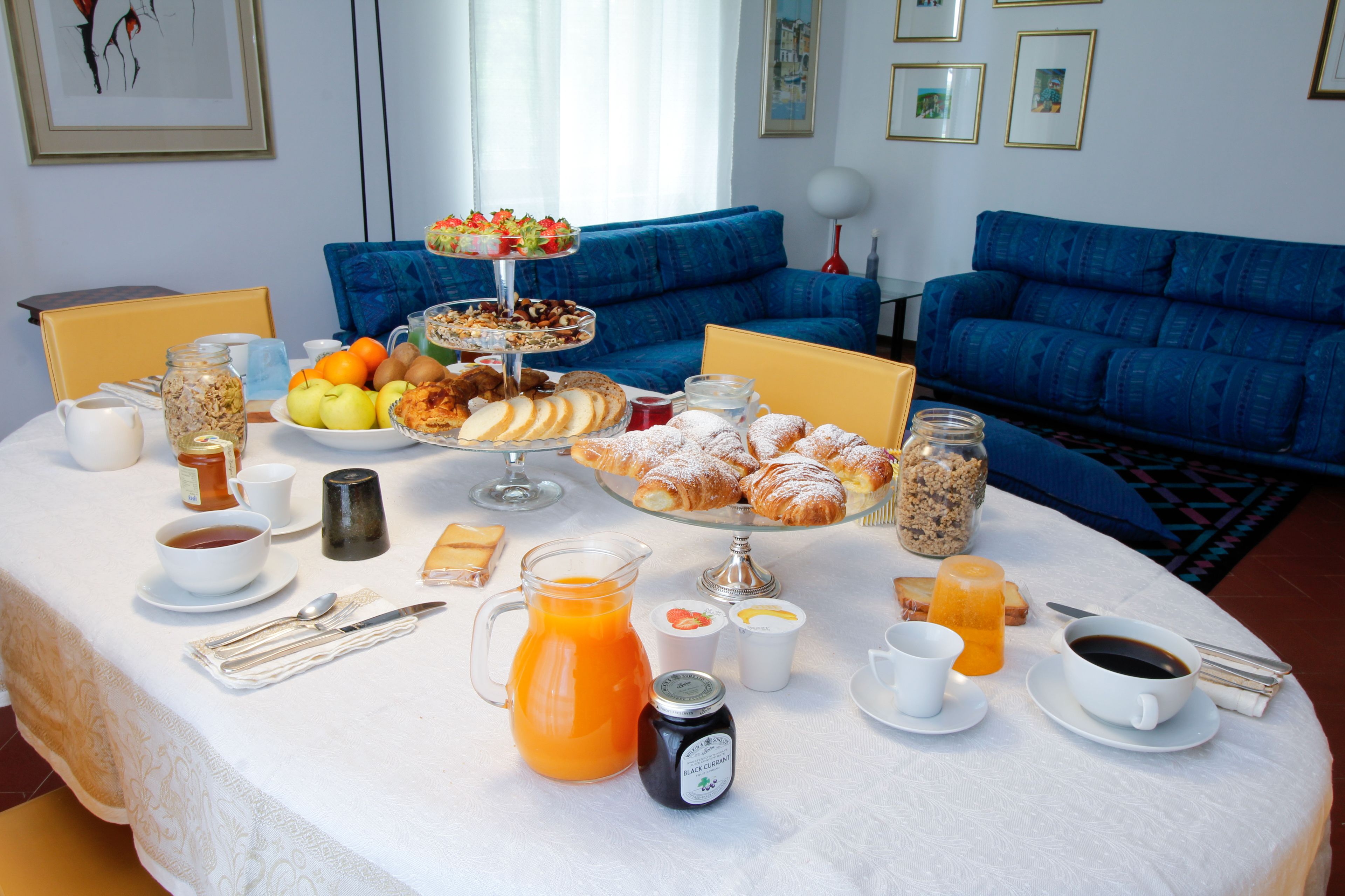 فطور كامل يوميًا بتكلفة قدرها (10 EUR للشخص)