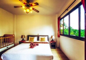 Deluxe Suite, Sea View | Living area - Samui Green Palm Resort (Koh Samui)