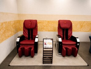 Massage dans la chambre