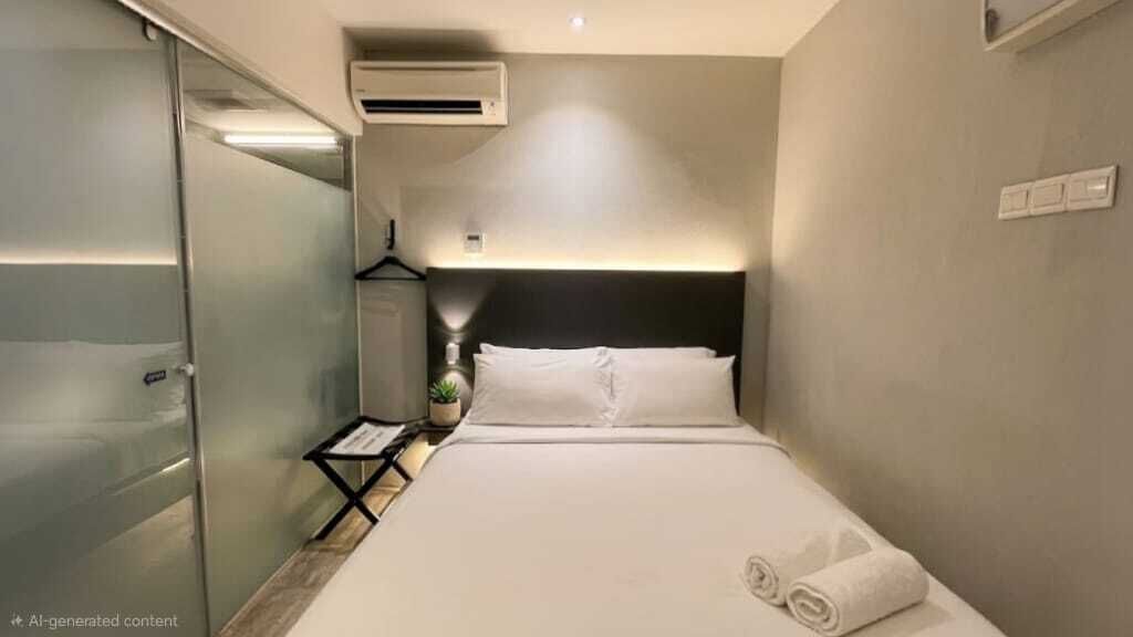 Standard Queen, No Windows | Desk, free WiFi, wheelchair access