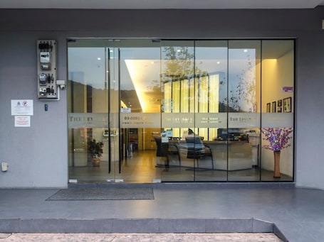 Entrada de la propiedad