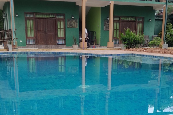 Fassade der Unterkunft