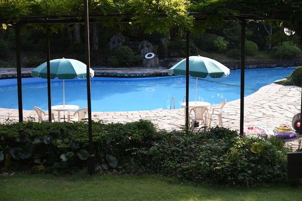 Seasonal outdoor pool