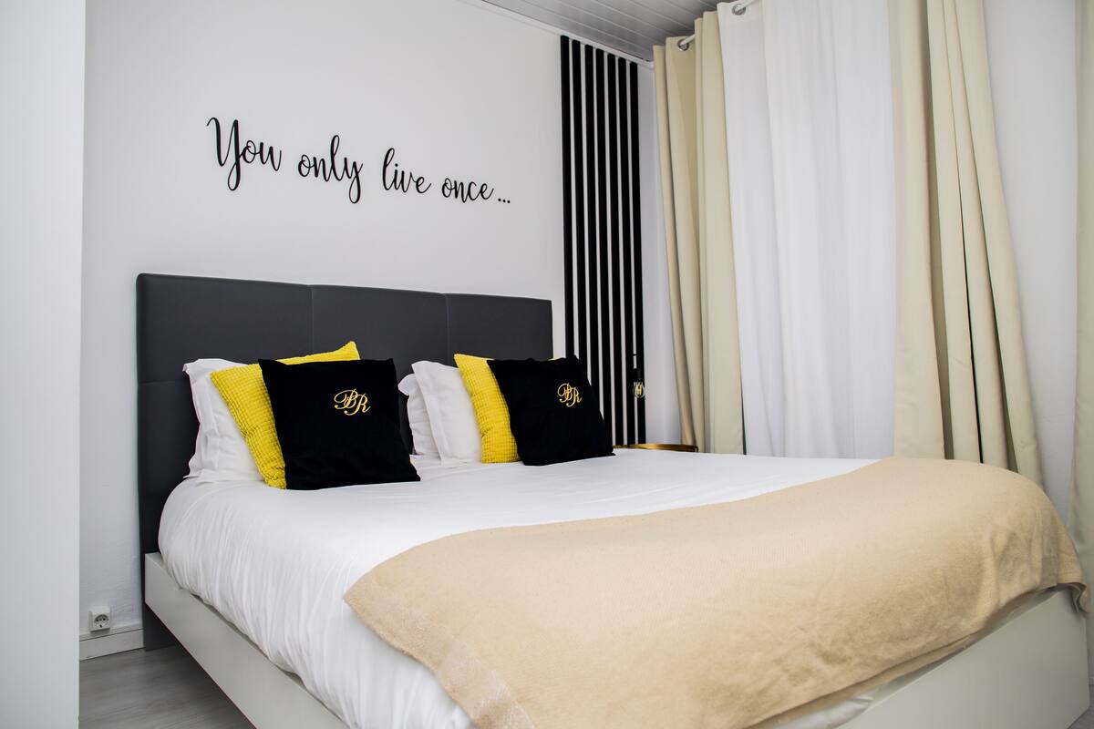 2 bedrooms, memory-foam beds, in-room safe, individually decorated