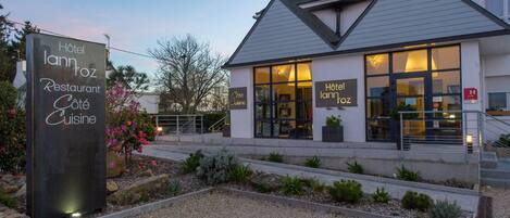 Façade de l’hébergement