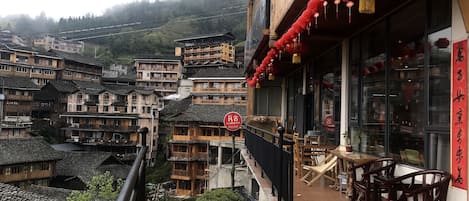 Fachada de la propiedad
