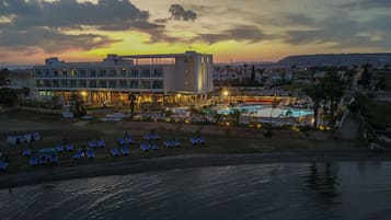 Front of property - evening/night