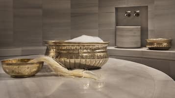 Salas de tratamiento para parejas, baño turco/hammam, aromaterapia