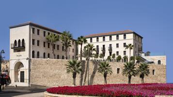 Majoituspaikan julkisivu