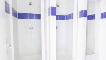 Shower, towels
