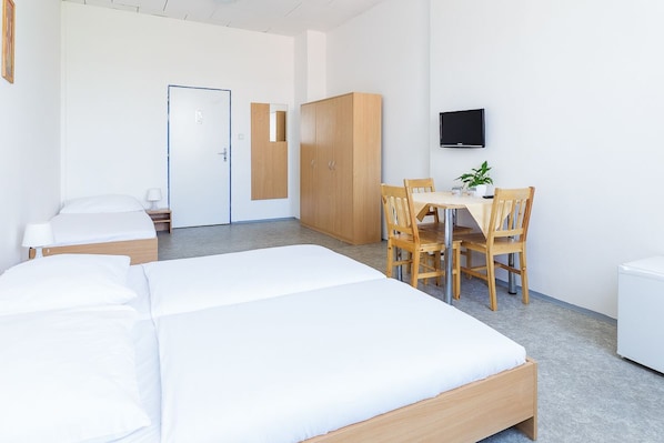 Desk, blackout drapes, cribs/infant beds, free WiFi