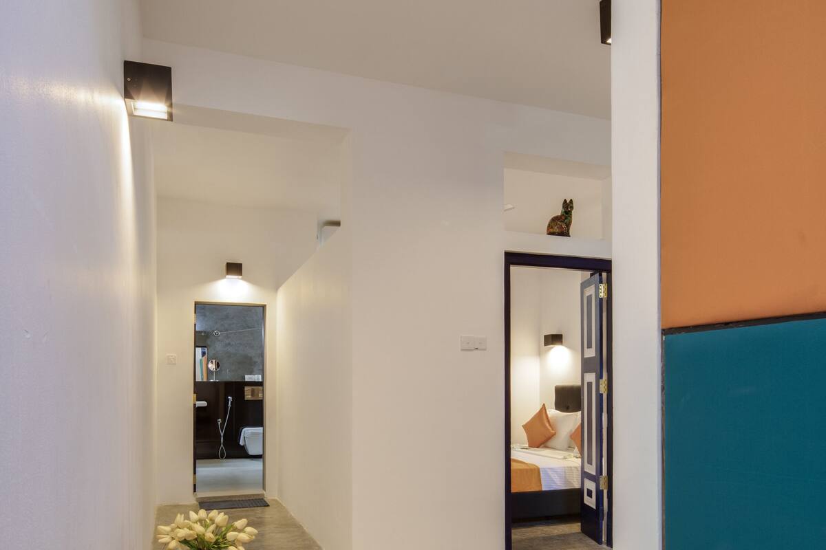 Căn hộ Deluxe | Bộ đồ giường cao cấp, minibar, két bảo mật tại phòng, bàn