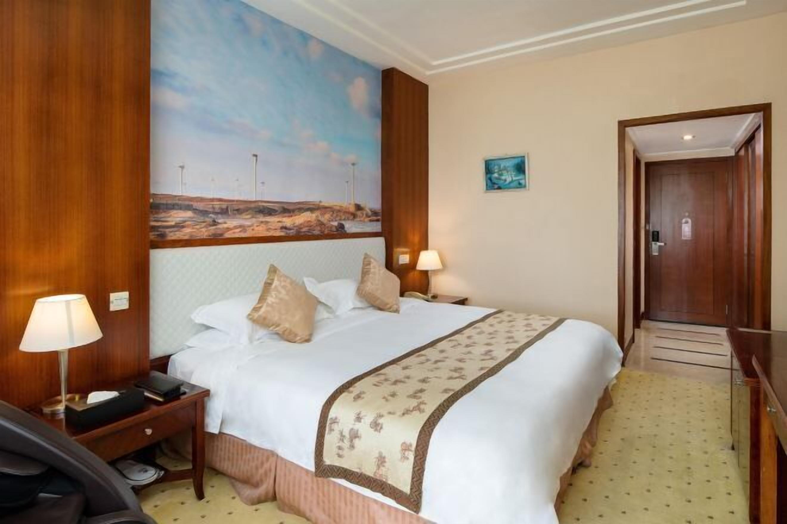 In-room safe, desk, blackout curtains, iron/ironing board