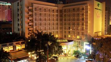 Front of property – evening/night