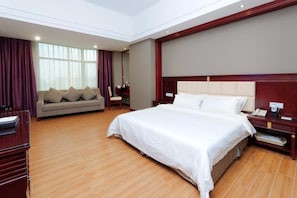 Minibar, in-room safe, desk, blackout drapes