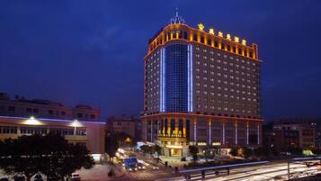 Front of property – evening/night