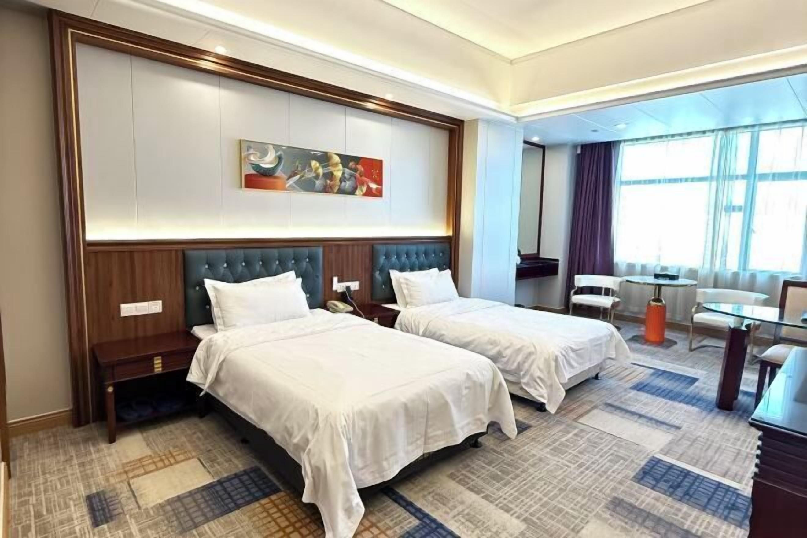 Minibar, in-room safe, desk, blackout drapes