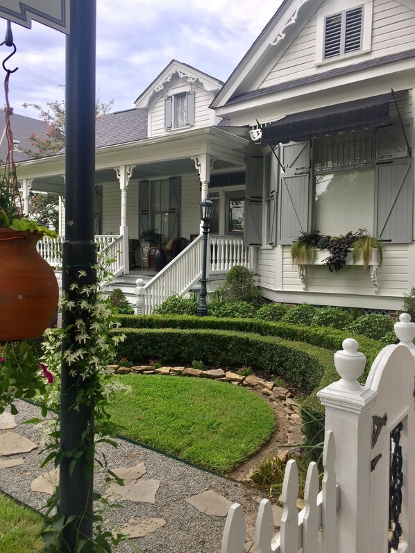 Majoituspaikan julkisivu