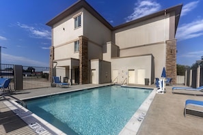 Seasonal outdoor pool
