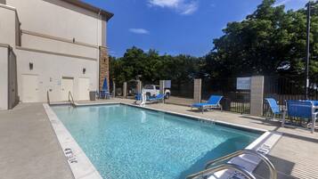 Seasonal outdoor pool
