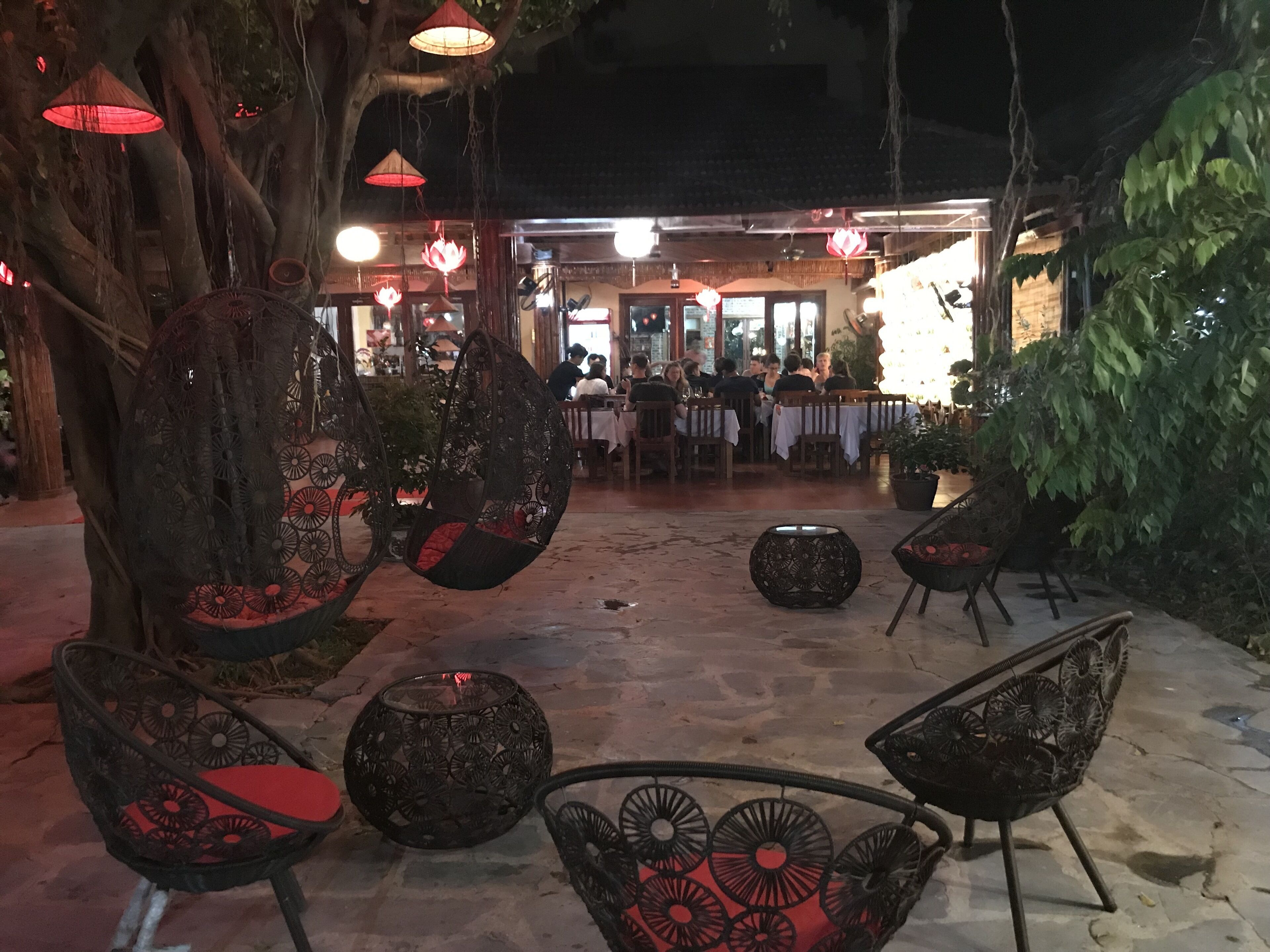 front of property – evening/night