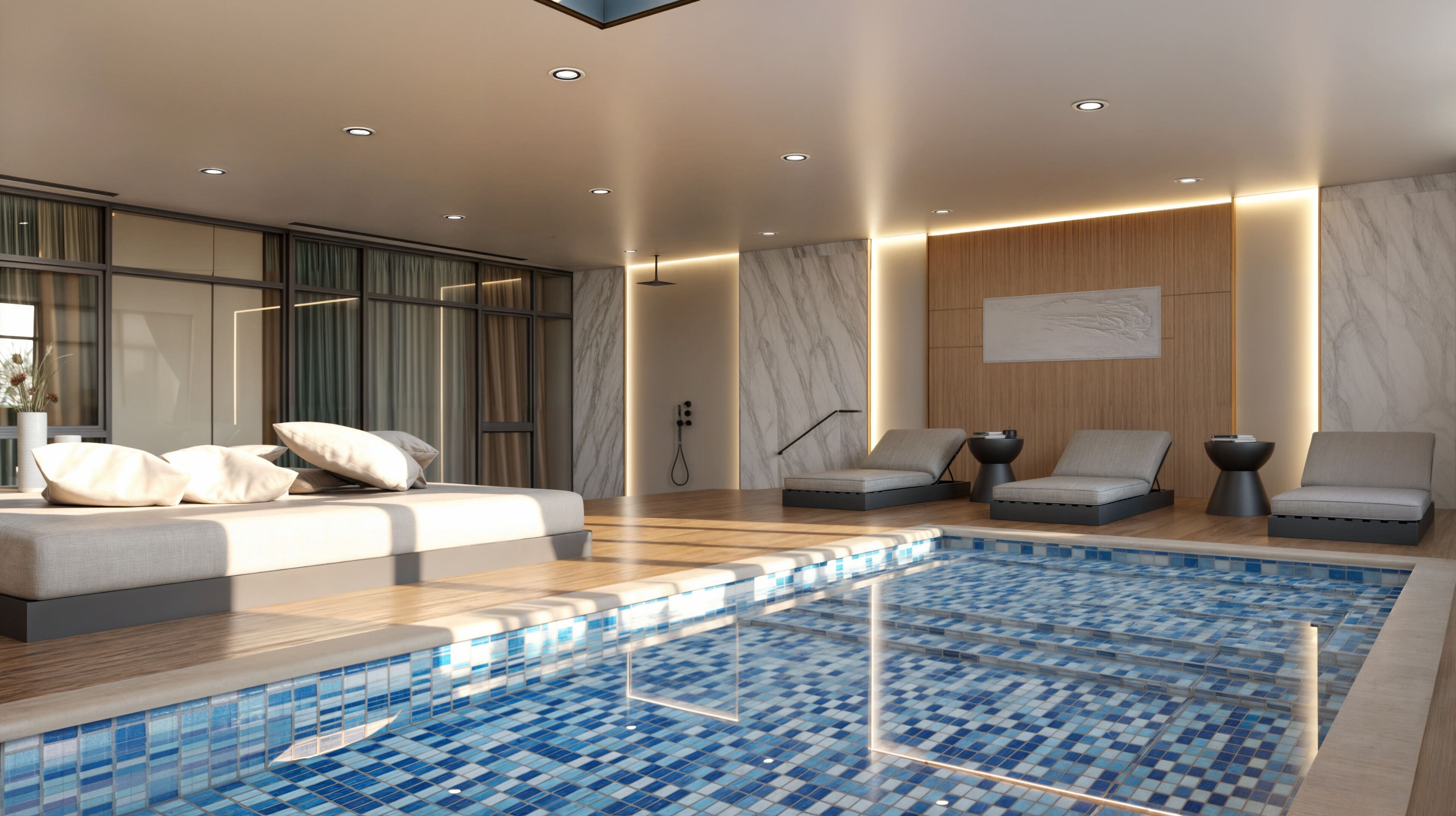 Apartment, 1 Bedroom, Private Pool, City View (Spacious) | Premium bedding, pillowtop beds, in-room safe, individually decorated