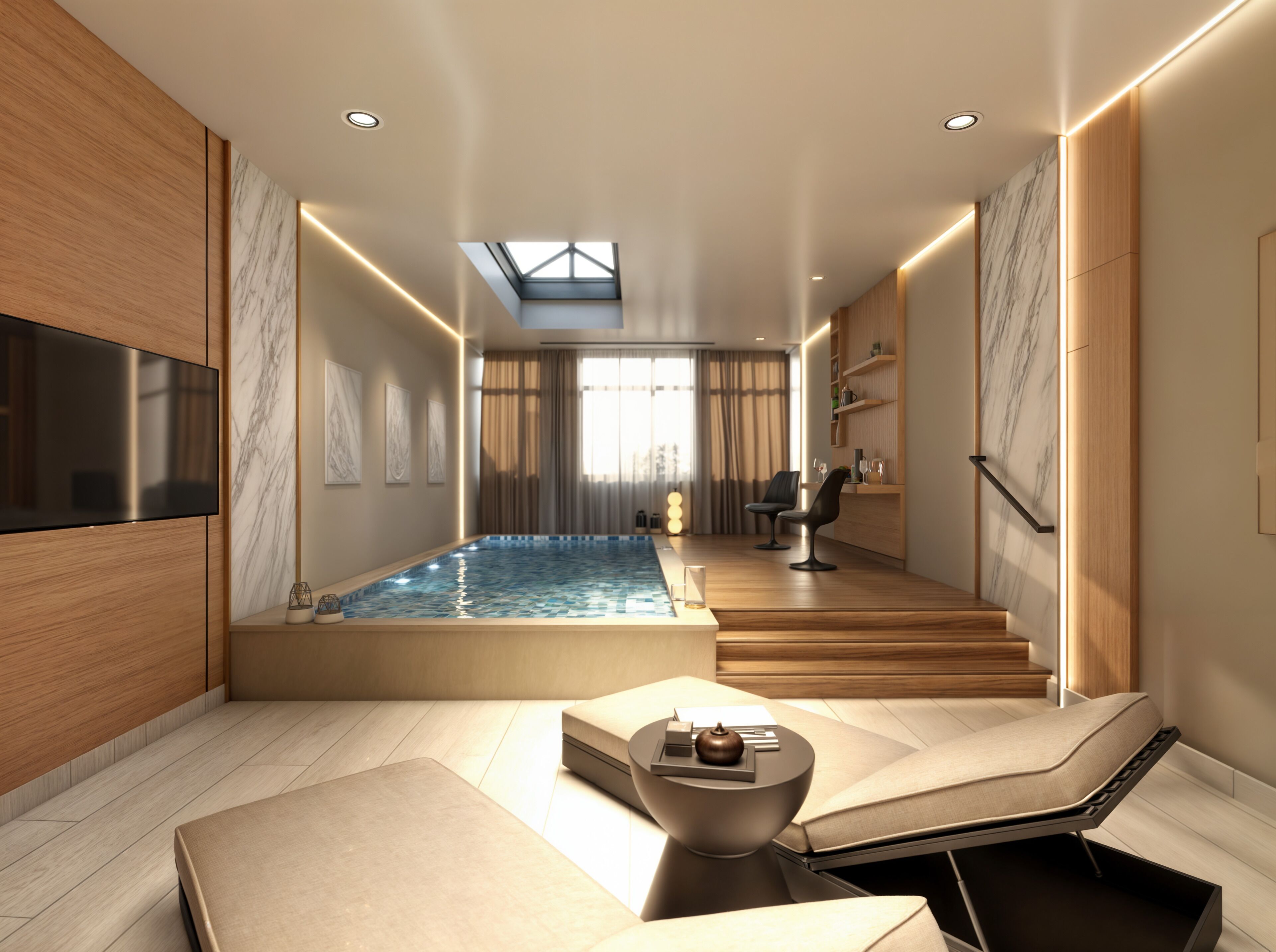 Premium Apartment, 1 Bedroom, Private Pool (Creek View) | Premium bedding, pillowtop beds, in-room safe, individually decorated