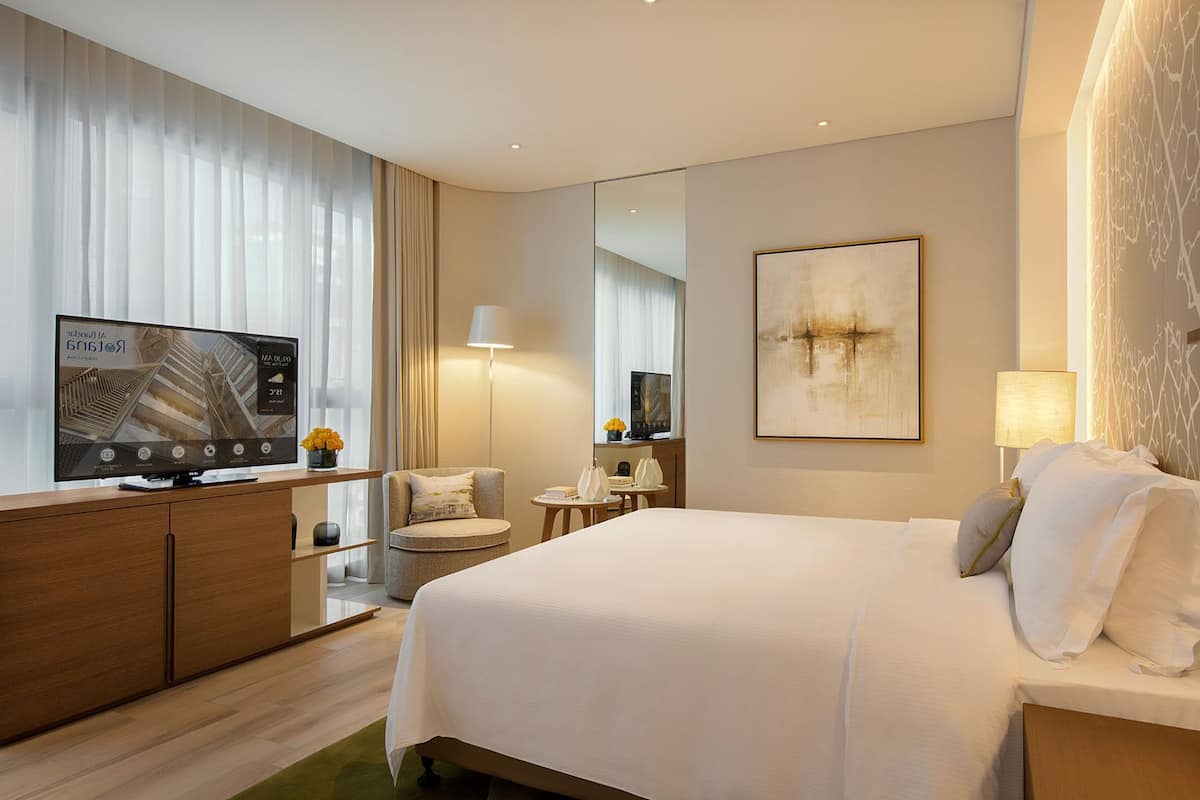 Apartamento, 1 quarto, vista para a cidade | Roupas de cama premium, camas com colchões pillow-top